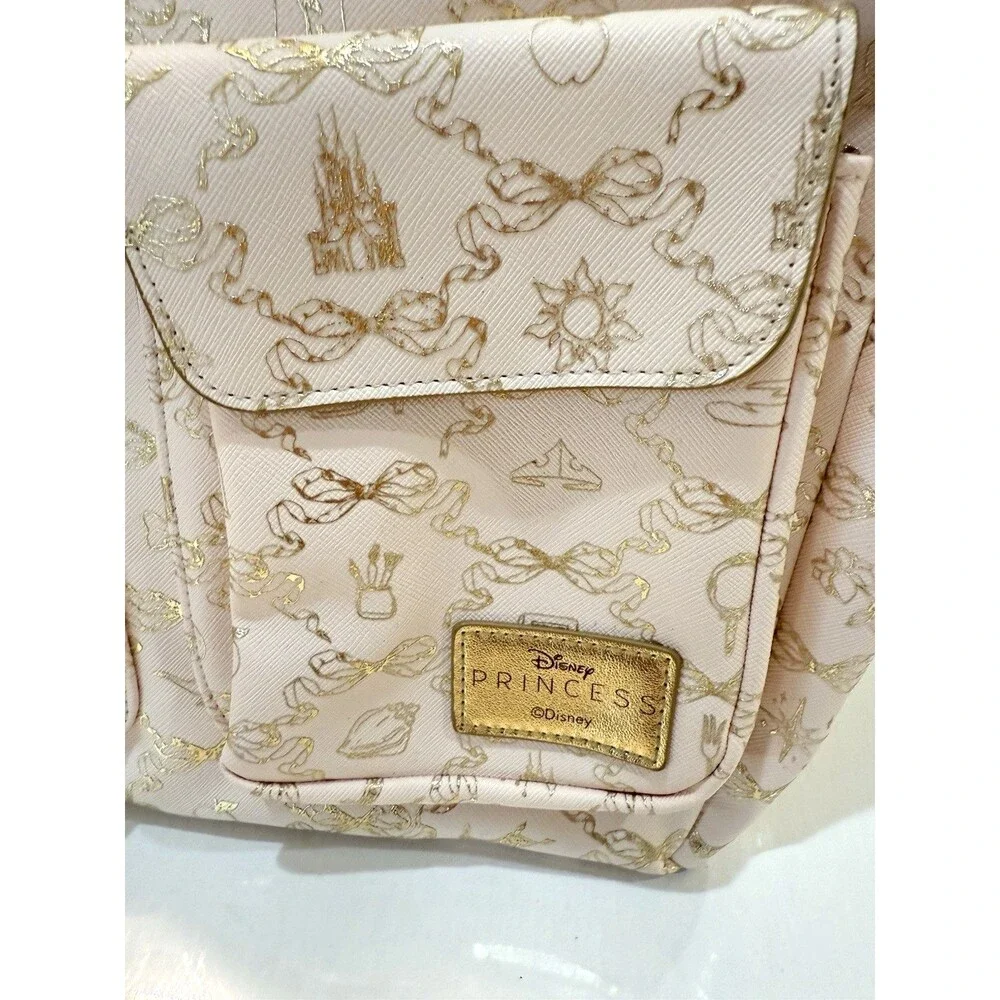 Bath & Body Works Disney Princess Backpack Beige Gold Disney Franchise